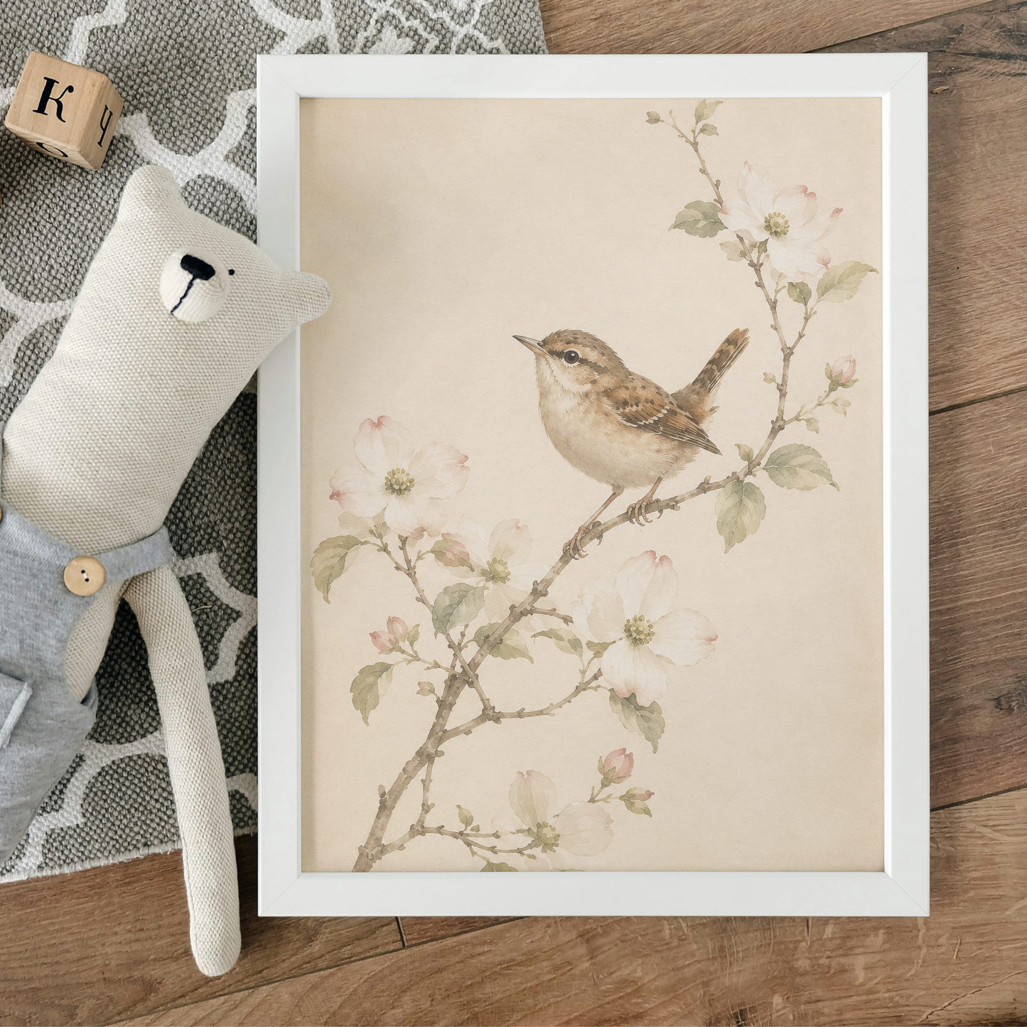Vintage Bird Printable Wall Art