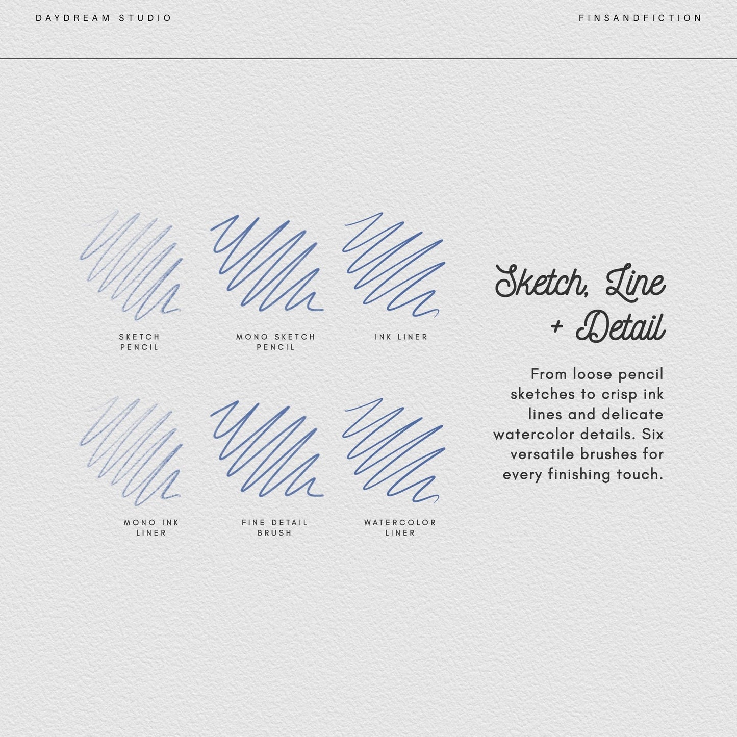 Daydream Studio Watercolor Brushes for Procreate