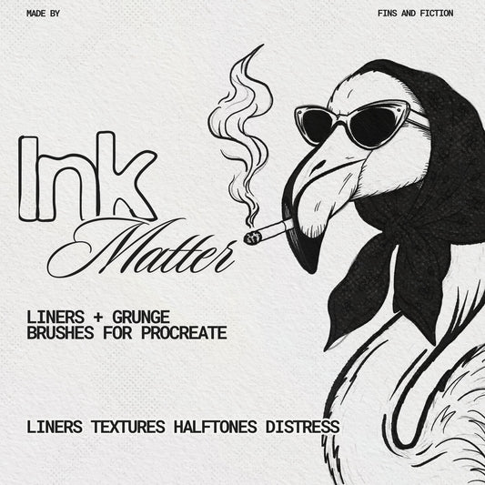 Ink Matter: Ink & Grunge Brushes for Procreate