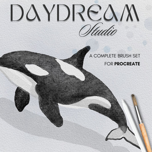 Daydream Studio Watercolor Brushes for Procreate