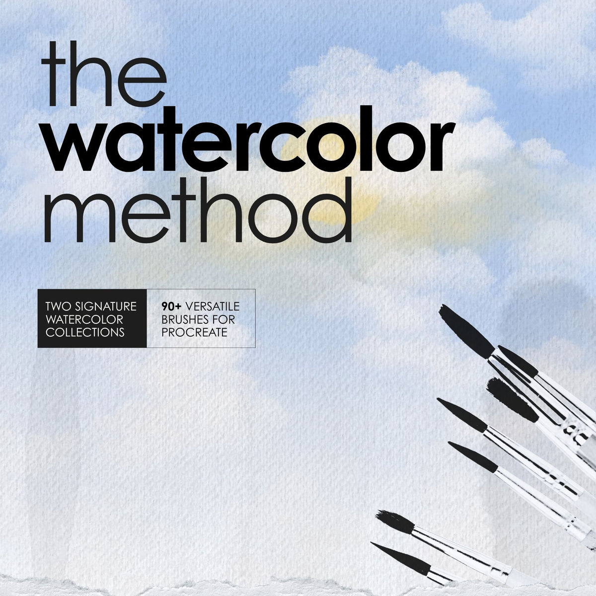 The Watercolor Method | Procreate Watercolor Brush Bundle