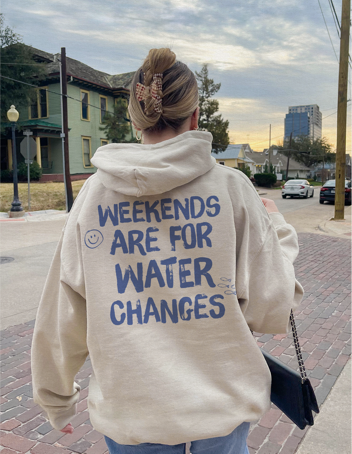 Weekends Are for Water Changes | Gildan Unisex Hoodie