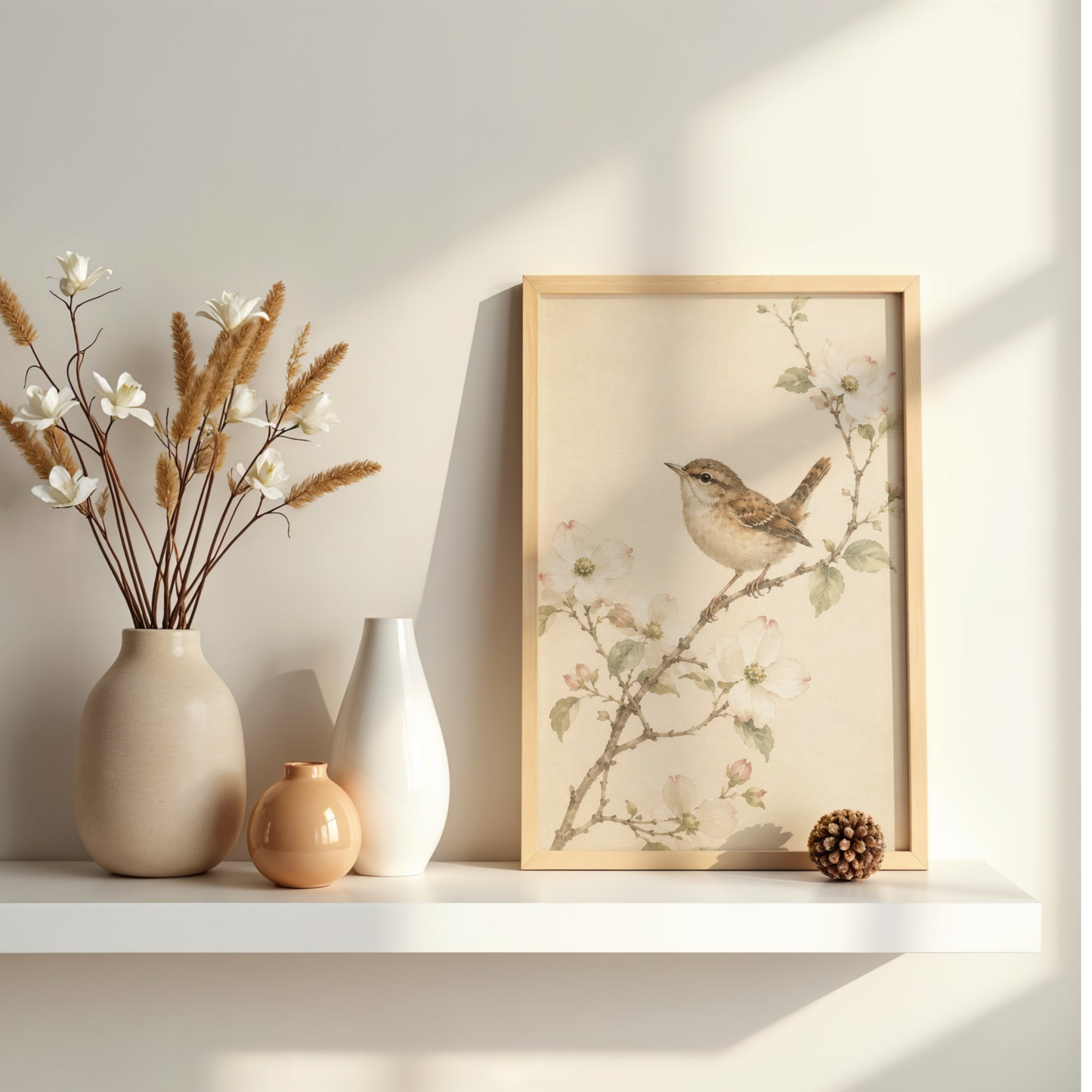 Vintage Bird Printable Wall Art