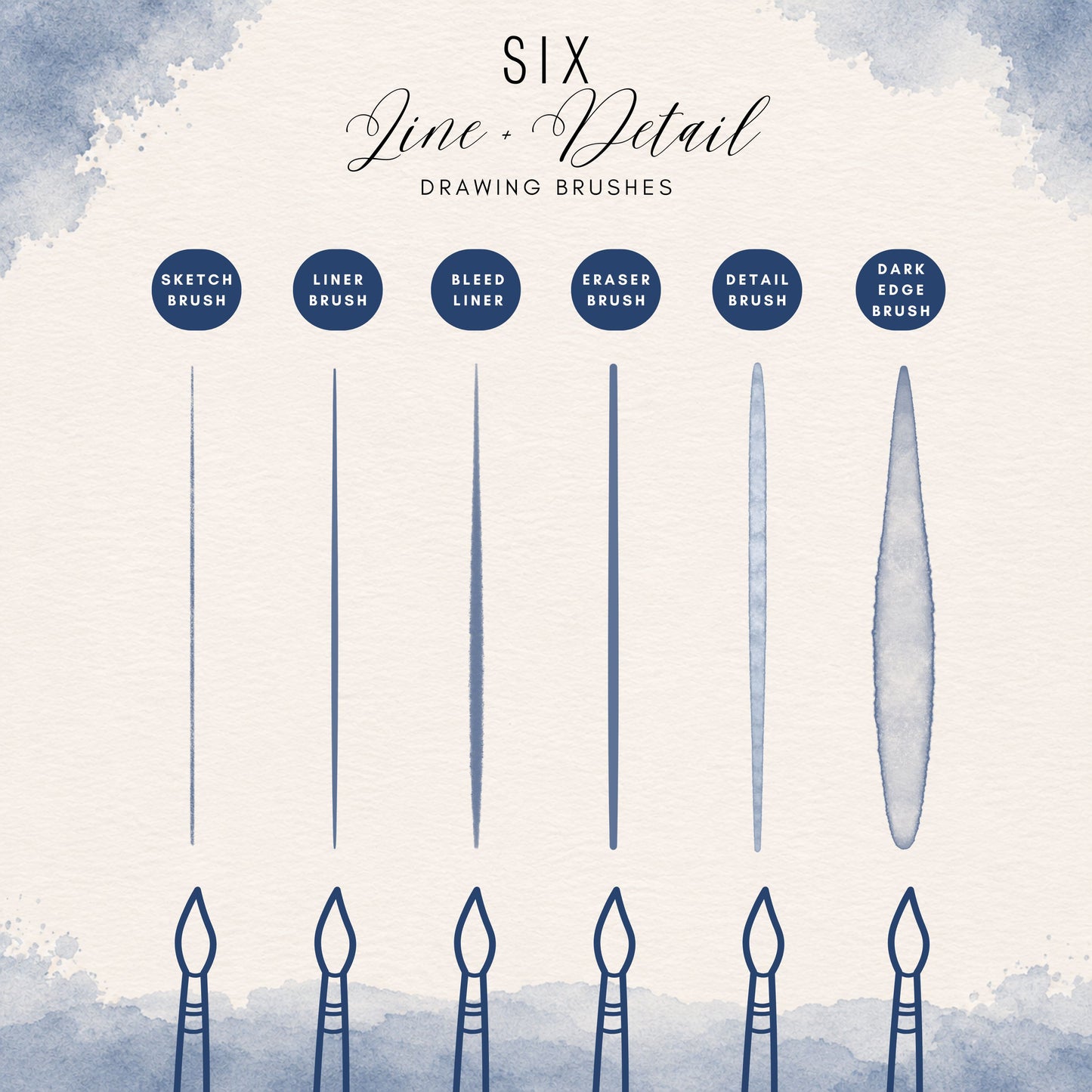 Watercolor Bloom Studio — Procreate Watercolor Brush Set