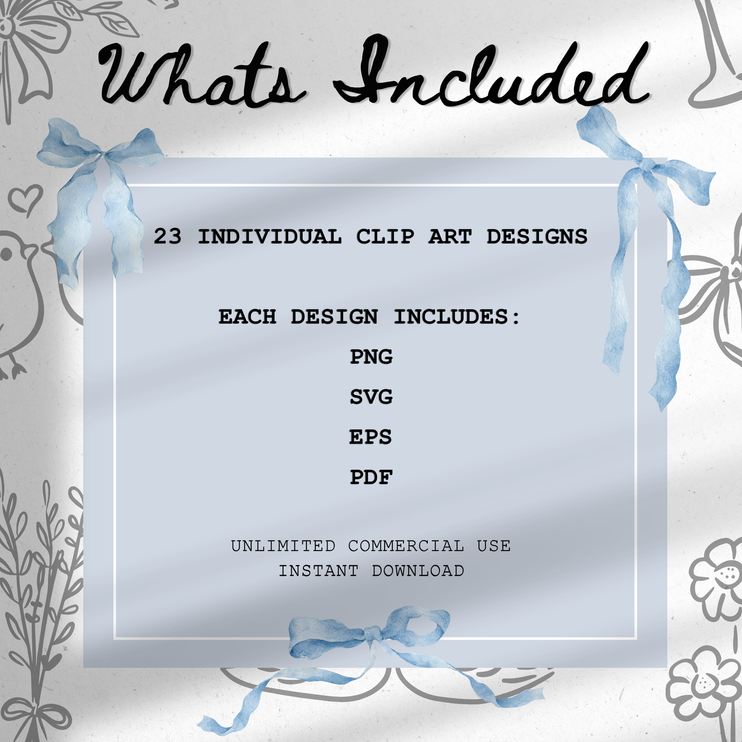Hand Drawn Wedding Clip Art Bundle | PNG SVG EPS PDF