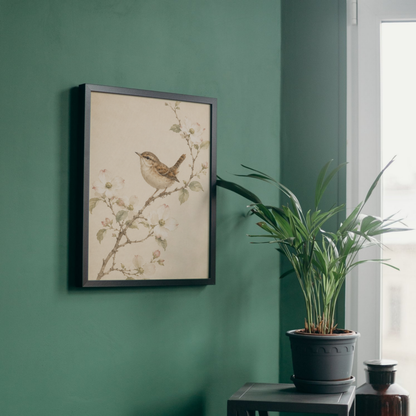 Vintage Bird Printable Wall Art