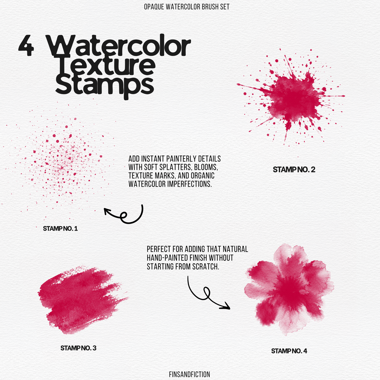 Procreate Watercolor Brush Set