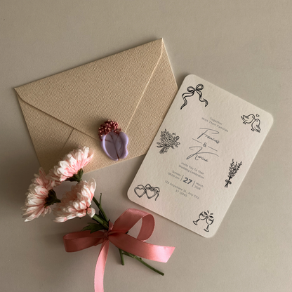 Hand Drawn Wedding Clip Art Bundle | PNG SVG EPS PDF