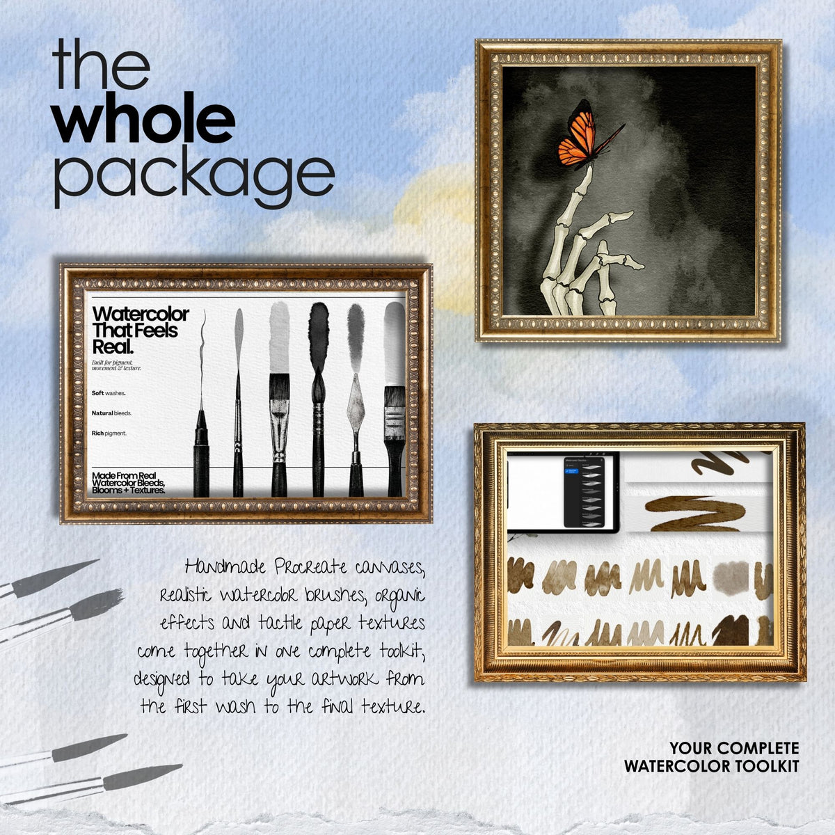 The Watercolor Method | Procreate Watercolor Brush Bundle