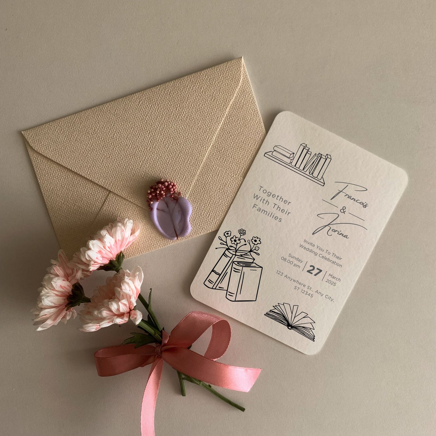 Book Lover Line Art Bundle