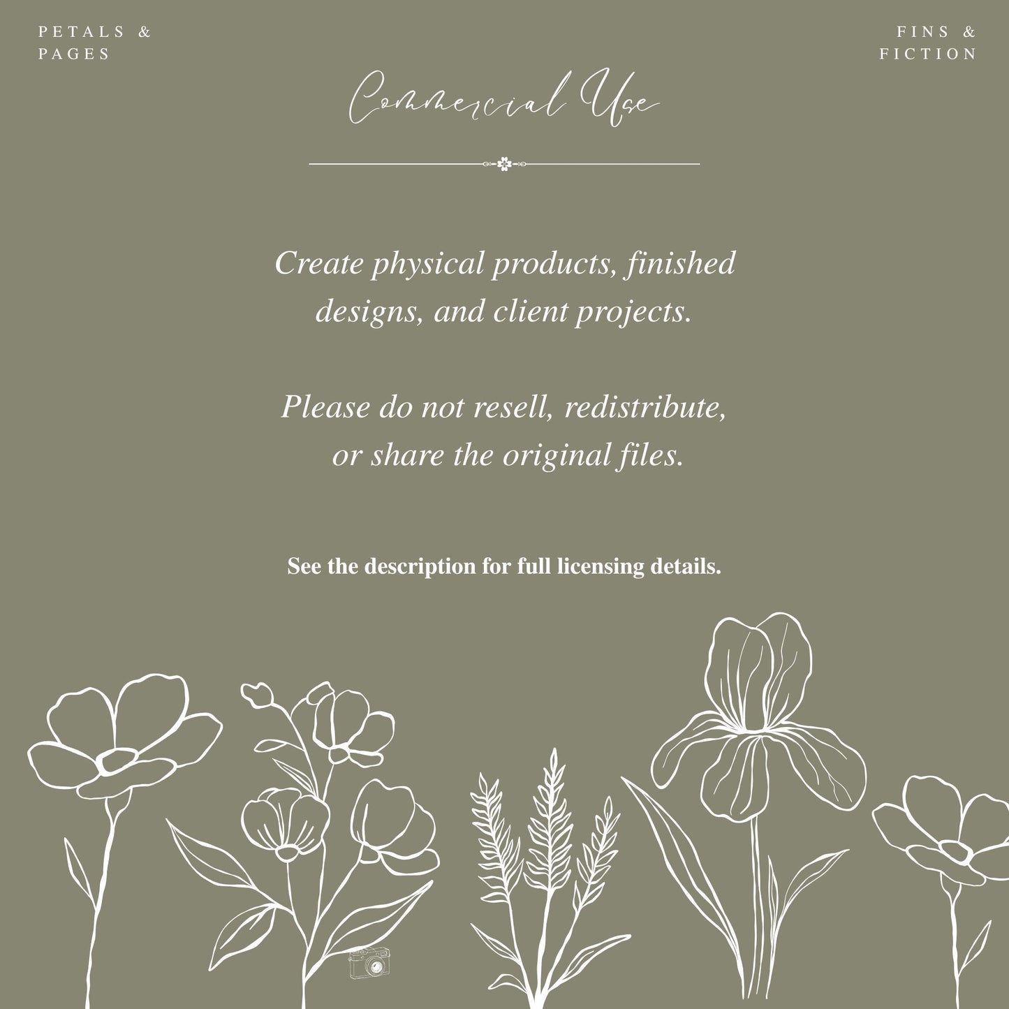 Petals & Pages Botanical Clip Art Bundle