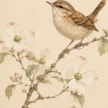Vintage Bird Printable Wall Art
