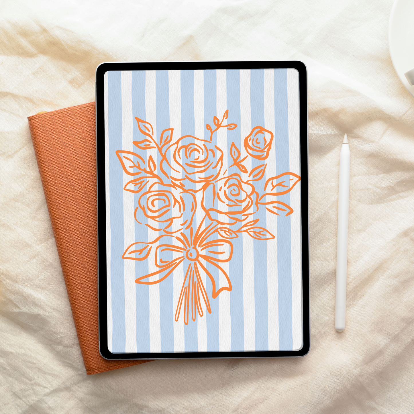 Hand Drawn Coastal Wall Art Bundle | Printable Beach Decor Set