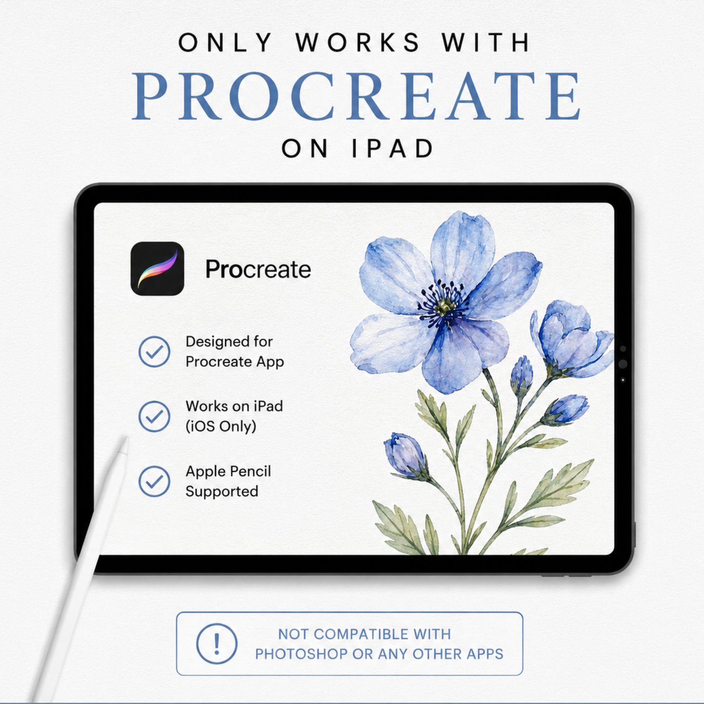 Procreate Watercolor Brush Set