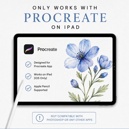 Procreate Watercolor Brush Set