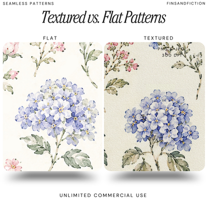 Grandmillennial Seamless Pattern Bundle | 10 Digital Pattern Tiles