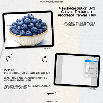 Procreate Watercolor Brush Set